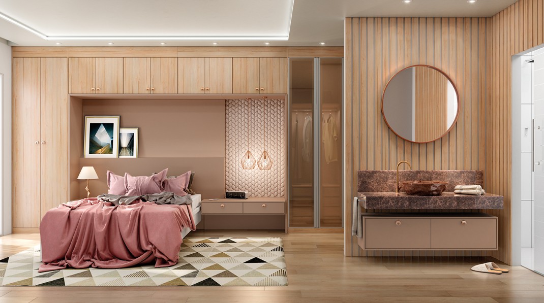 Dormitório planejado - Top Marcenaria